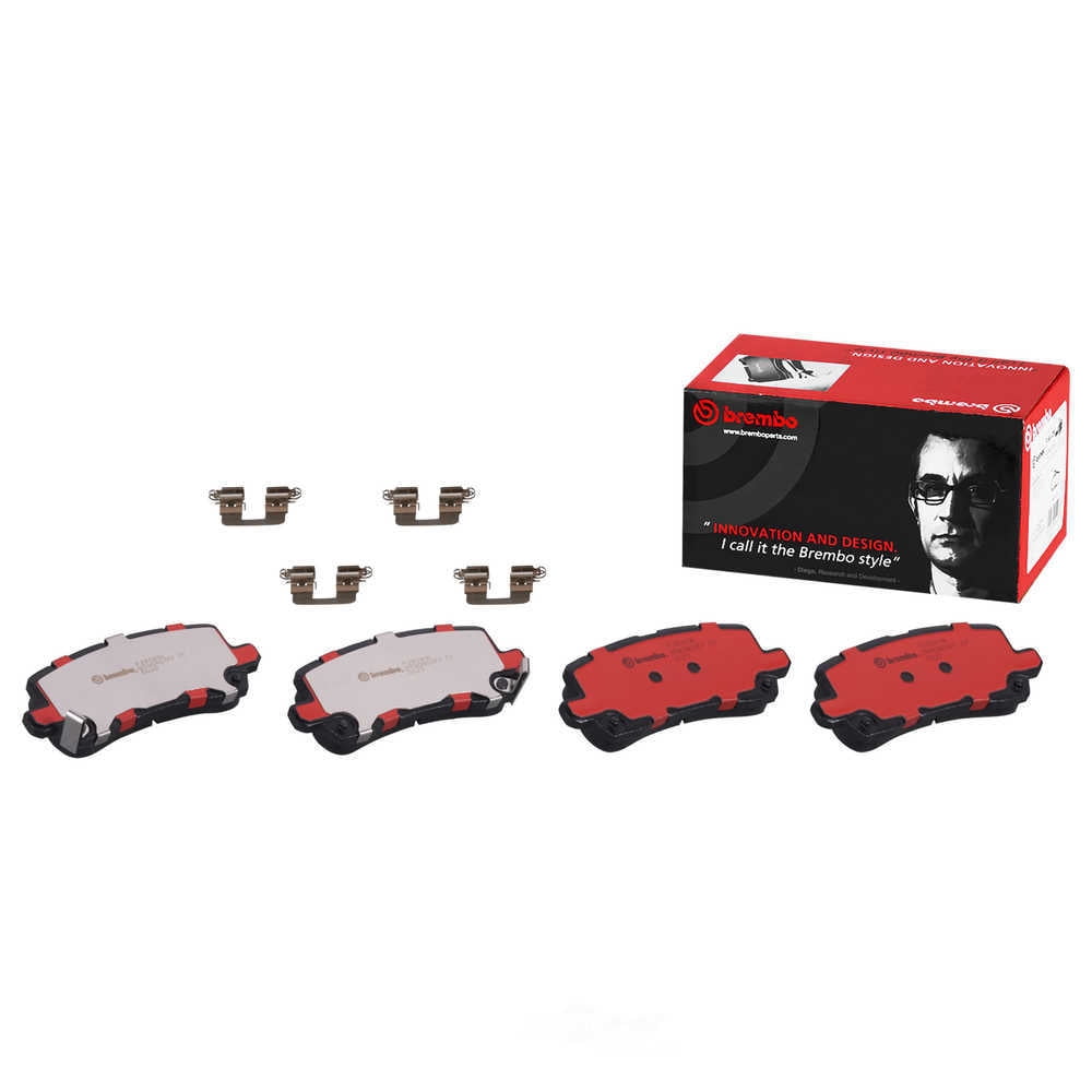 Brembo P28091N PRIME Ceramic Brake Pad Set