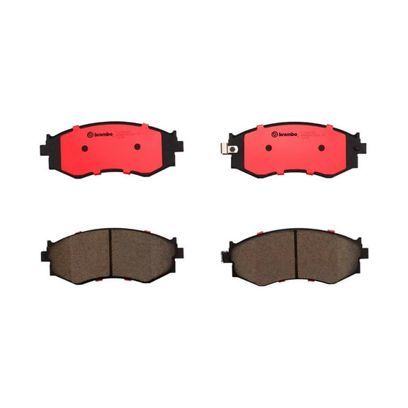Brembo OE P30002N Front Premium NAO Ceramic Brake Pads for Nissan 240SX and Infiniti G20