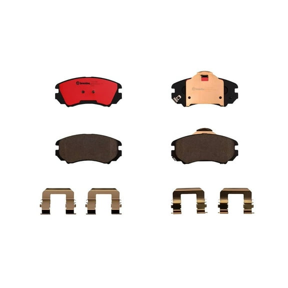 Brembo P30018N NAO BRAKE PADS Fits select: 2007-2010 HYUNDAI SONATA GLS, 2012-2013 KIA SOUL