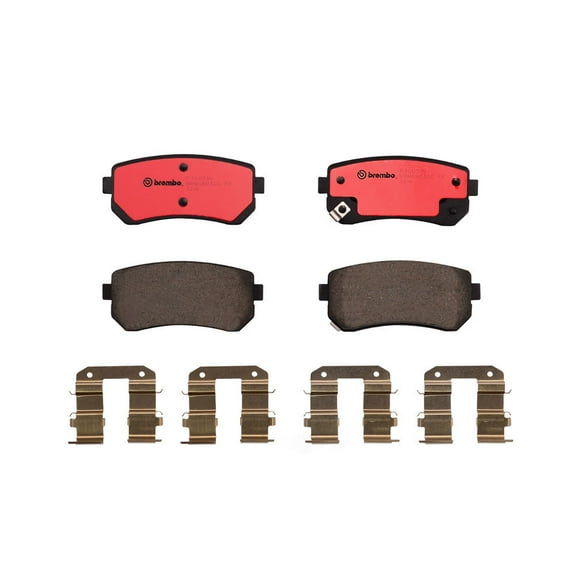 Brembo P30051N Premium NAO Ceramic OE Equivalent Pad