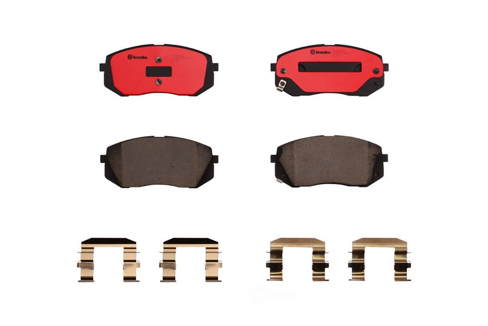 Brembo P30056N NAO BRAKE PADS Fits select: 2015 HYUNDAI SONATA SPORT/LIMITED, 2013-2016 KIA SPORTAGE LX