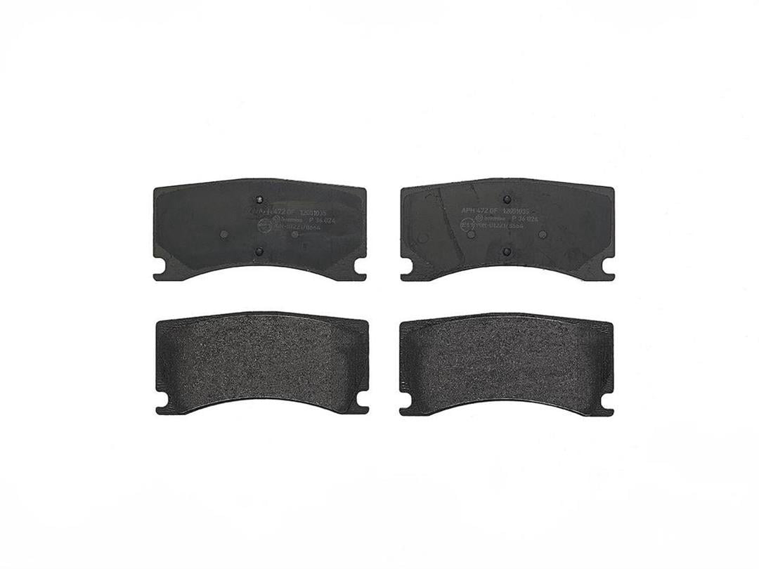 Brembo P36024 Low-Met Front Brake Pad Set – Fits Jaguar/Peugeot, OE# 1610696480
