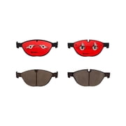 Brembo P36025N NAO BRAKE PADS Fits select 2010 JAGUAR XF PREMIUM, 2011-2012 JAGUAR XJL SUPERCHARGED