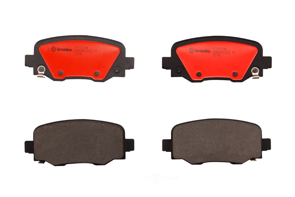 Brembo P37020N Premium NAO Ceramic OE Equivalent Pad