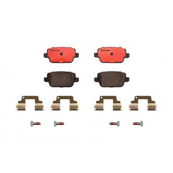 Brembo P44016N Disc Brake Pad Set for 2008-2012 Land Rover LR2 - Rear