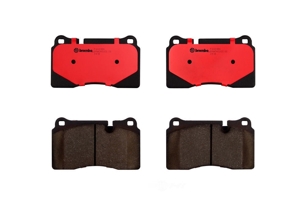 Brembo P44018N NAO BRAKE PADS Fits select: 2006-2009 LAND ROVER RANGE ROVER SPORT SUPERCHARGED, 2006-2009 LAND ROVER RANGE ROVER SUPERCHARGED