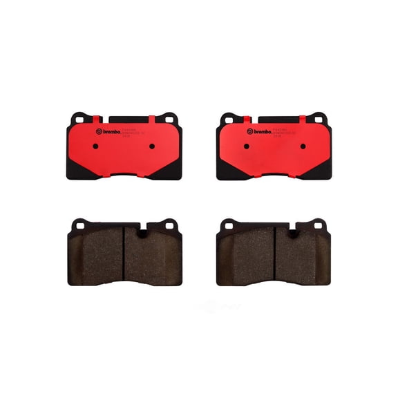 Brembo P44018N NAO BRAKE PADS Fits select: 2006-2009 LAND ROVER RANGE ROVER SPORT SUPERCHARGED, 2006-2009 LAND ROVER RANGE ROVER SUPERCHARGED