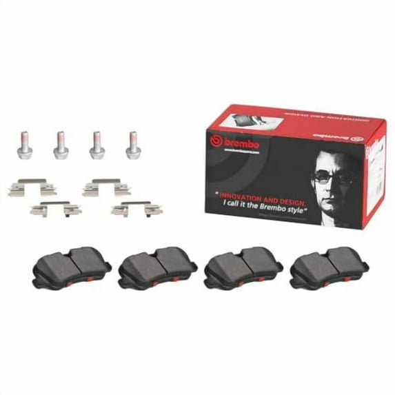 Brembo P44018N Premium Ceramic Front Disc Brake Pad Set LAND ROVER OE# SFP500045