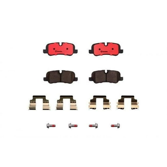 Brembo P44019N Disc Brake Pad Set for 2010-2016 Land Rover LR4 - Rear