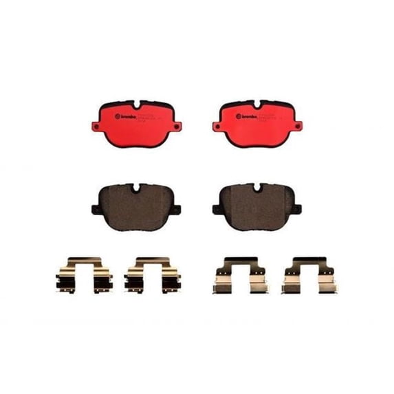Brembo P44025N Disc Brake Pad Set for 2010-2012 Land Rover Range Rover - Rear