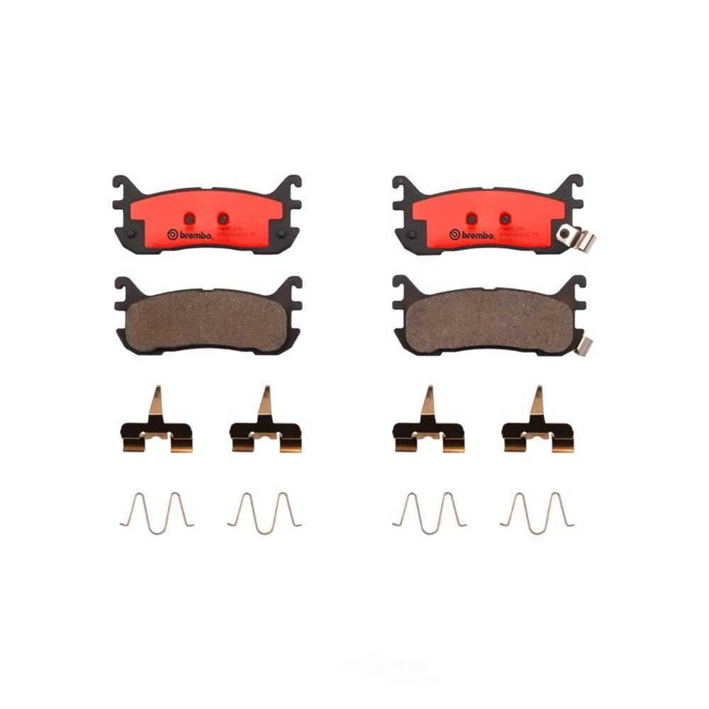 Brembo P49021N NAO BRAKE PADS Fits select: 1994-1997,1999 MAZDA MX-5 MIATA