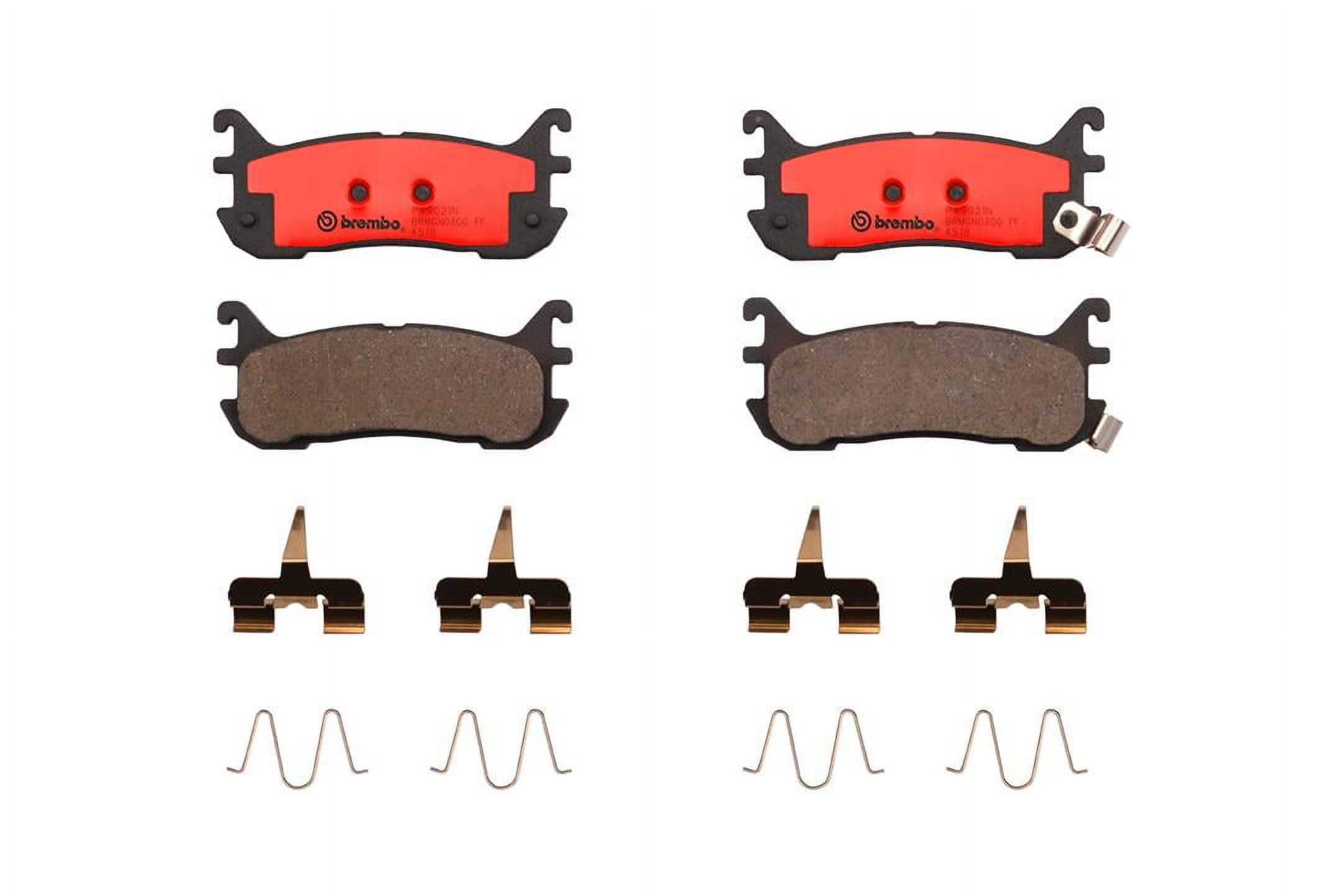 Brembo P49021N NAO BRAKE PADS Fits select: 1994-1997,1999 MAZDA MX-5 MIATA