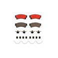thumbnail image 1 of Brembo P49039N NAO BRAKE PADS Fits select: 2006-2012 FORD FUSION SE, 2006-2012 MAZDA 6 I, 1 of 4