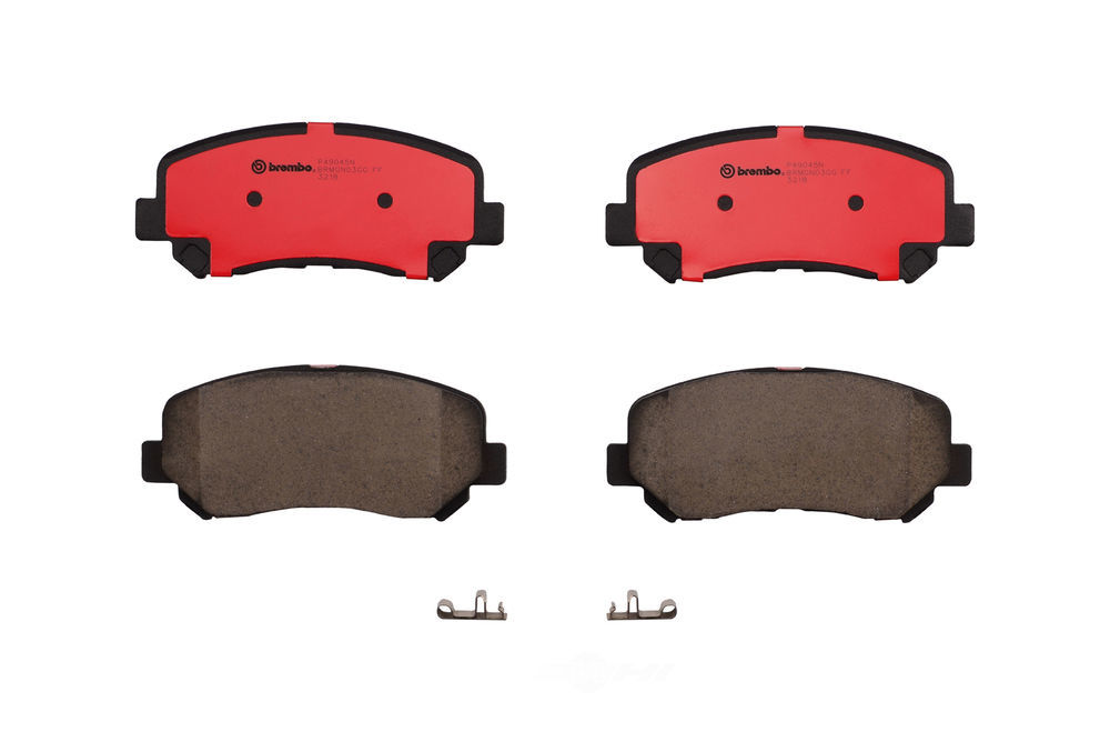 Brembo P49045N NAO BRAKE PADS Fits select 2016 MAZDA CX5 GT, 2013