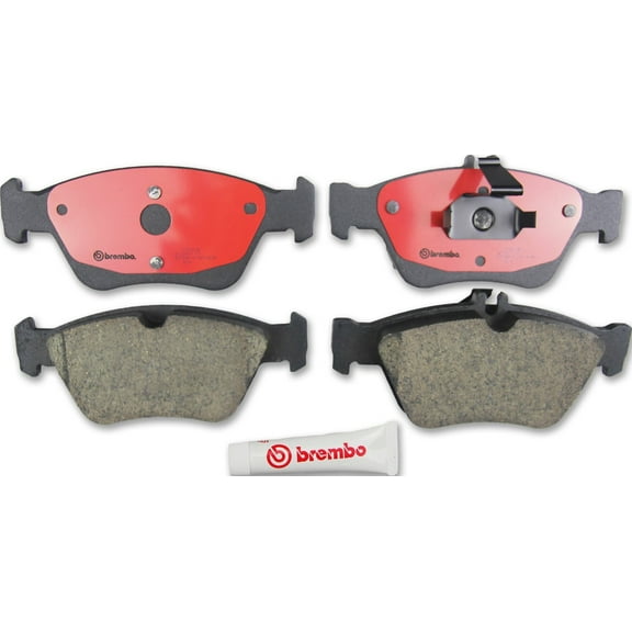 Brembo P50023N NAO BRAKE PADS Fits select: 1998-2004 MERCEDES-BENZ SLK 230 KOMPRESSOR, 1999-2000 MERCEDES-BENZ C 230