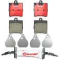 thumbnail image 1 of Brembo P50025N NAO BRAKE PADS Fits select: 2005 MERCEDES-BENZ C 230K SPORT COUPE, 2005 CHRYSLER CROSSFIRE, 1 of 1