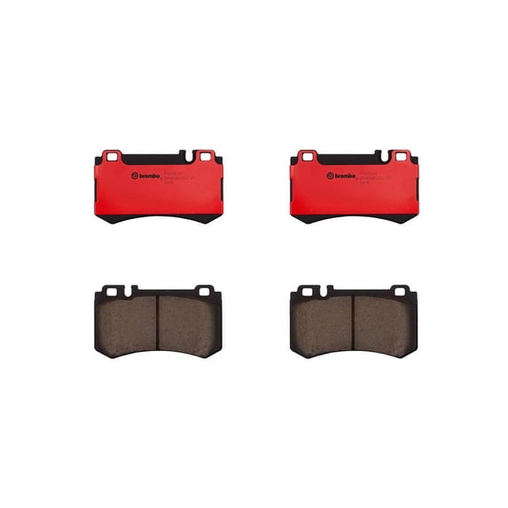 Brembo P50061N NAO BRAKE PADS Fits select: 2003-2006 MERCEDES-BENZ SL 55 AMG, 2006 MERCEDES-BENZ CLS 55 AMG
