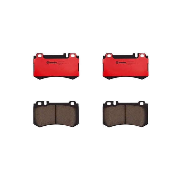 Brembo P50061N NAO BRAKE PADS Fits select: 2003-2006 MERCEDES-BENZ SL 55 AMG, 2006 MERCEDES-BENZ CLS 55 AMG
