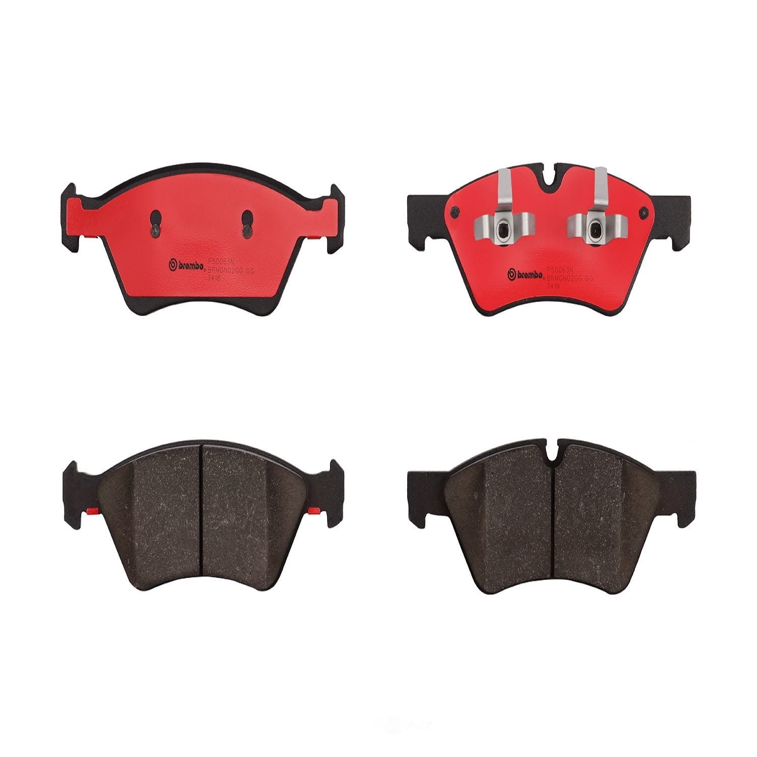 Brembo P50063N NAO BRAKE PADS Fits select: 2010-2011 MERCEDES-BENZ ML 350 4MATIC, 2008 MERCEDES-BENZ E 350 4MATIC WAGON