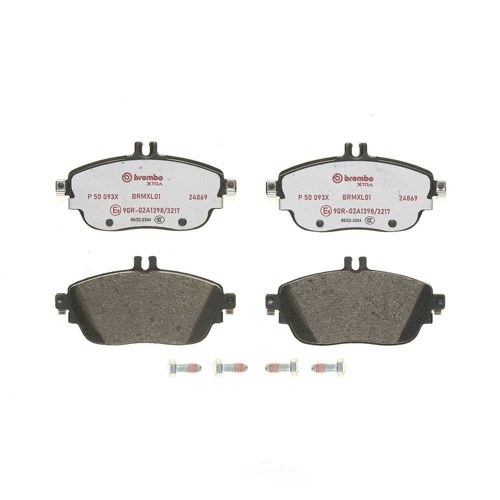 Brembo P50093X XTRA Low-Met Disc Brake Pad Set