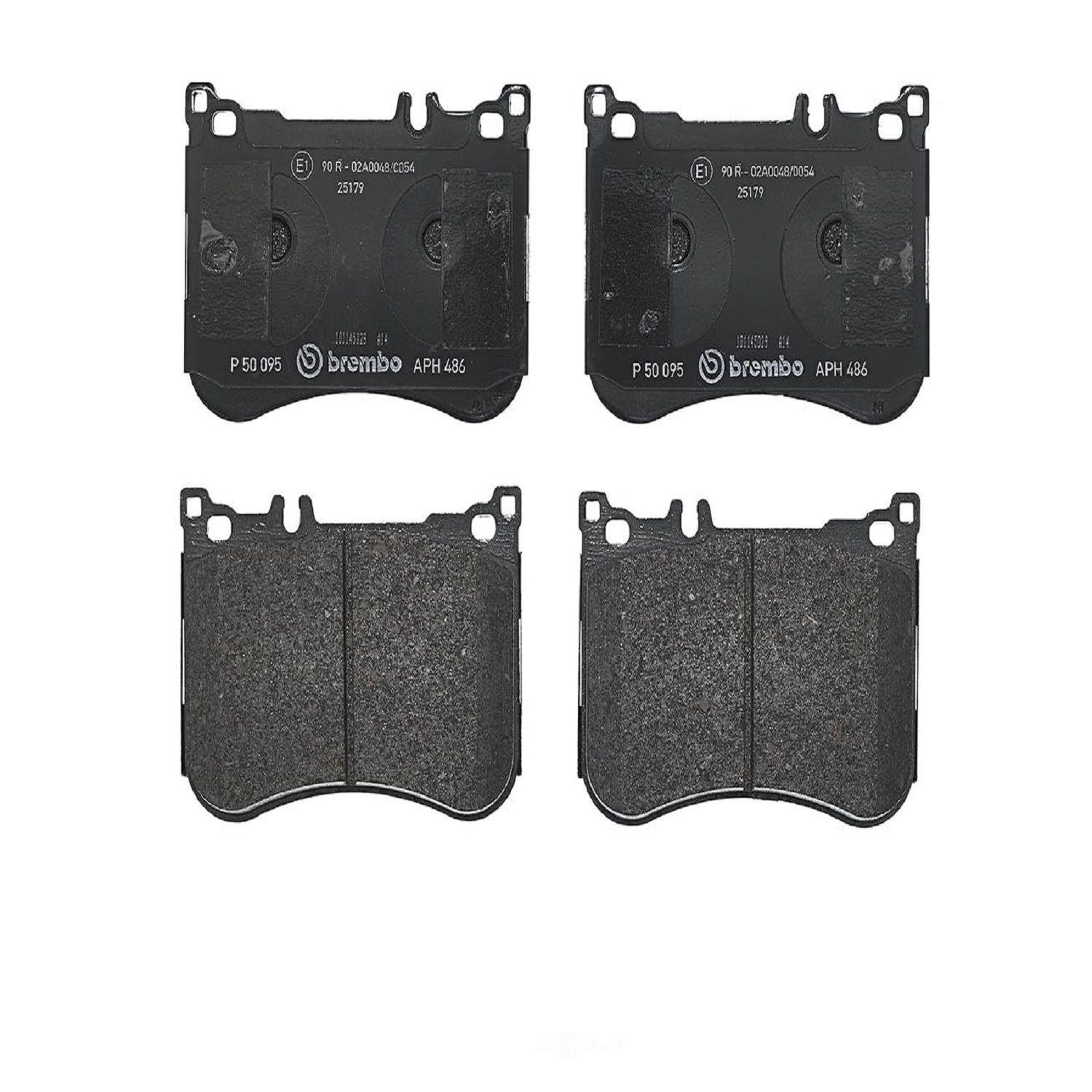 Brembo P50095 Premium Low-Met OE Equivalent Pad