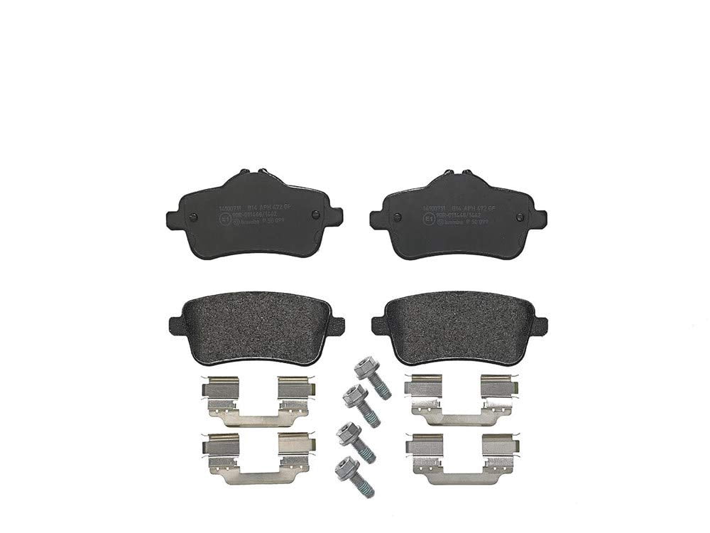 Brembo P50099 Premium Low-Met OE Equivalent Pad