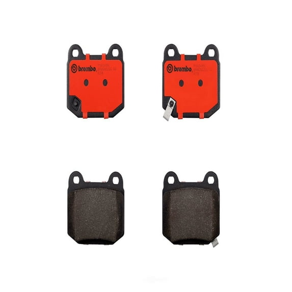 Brembo P56048N NAO BRAKE PADS Fits select: 2004 INFINITI G35, 2004 NISSAN 350Z ROADSTER