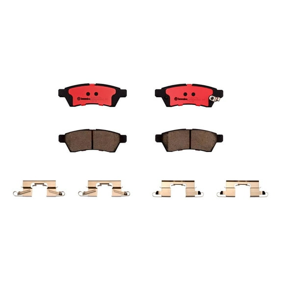 Brembo P56077N NAO BRAKE PADS Fits select: 2012 NISSAN FRONTIER SV/PRO-4X, 2015 NISSAN FRONTIER S/SV/SL/PRO-4X