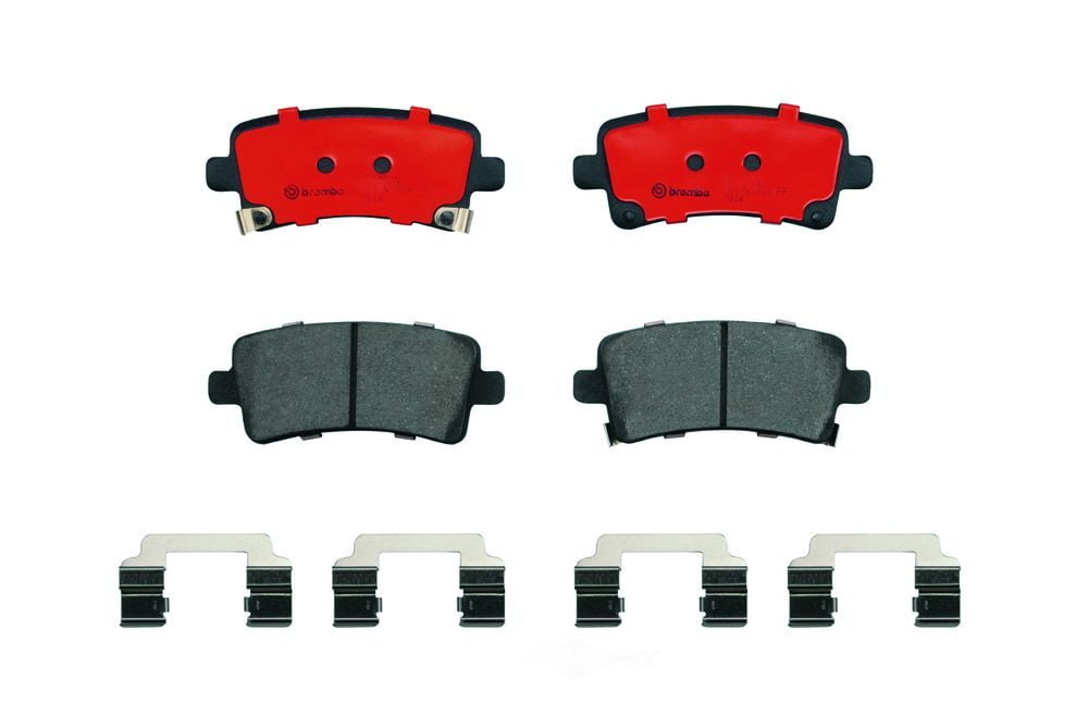 Brembo P59060N NAO BRAKE PADS Fits select 2015 CHEVROLET MALIBU 1LT