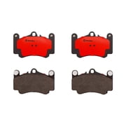 Brembo P65011N NAO BRAKE PADS Fits select 2006 PORSCHE 911 CARRERA S CABRIOLET, 2007 PORSCHE 911 NEW GENERATION CARRERA S