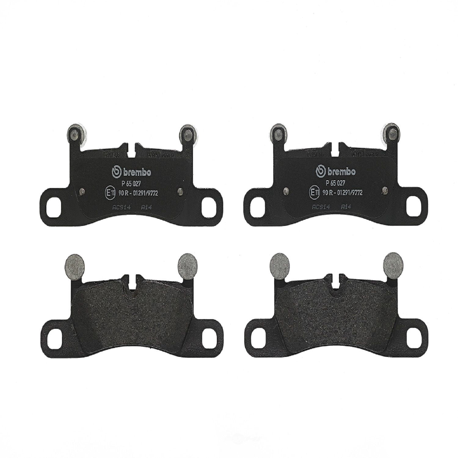 Brembo P65027 Premium Low-Met OE Equivalent Pad