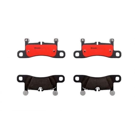 Brembo P65027N Disc Brake Pad Set for 2011-2018 Porsche Cayenne - Rear