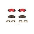 thumbnail image 1 of Brembo OE P78009N Front Premium NAO Ceramic Brake Pads for Subaru Impreza and Legacy (1999-2001), 1 of 1