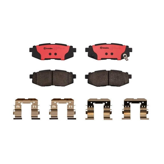 Brembo P78018N NAO BRAKE PADS Fits select: 2013-2016 TOYOTA SCION FR-S, 2010-2014 SUBARU OUTBACK 3.6R LIMITED