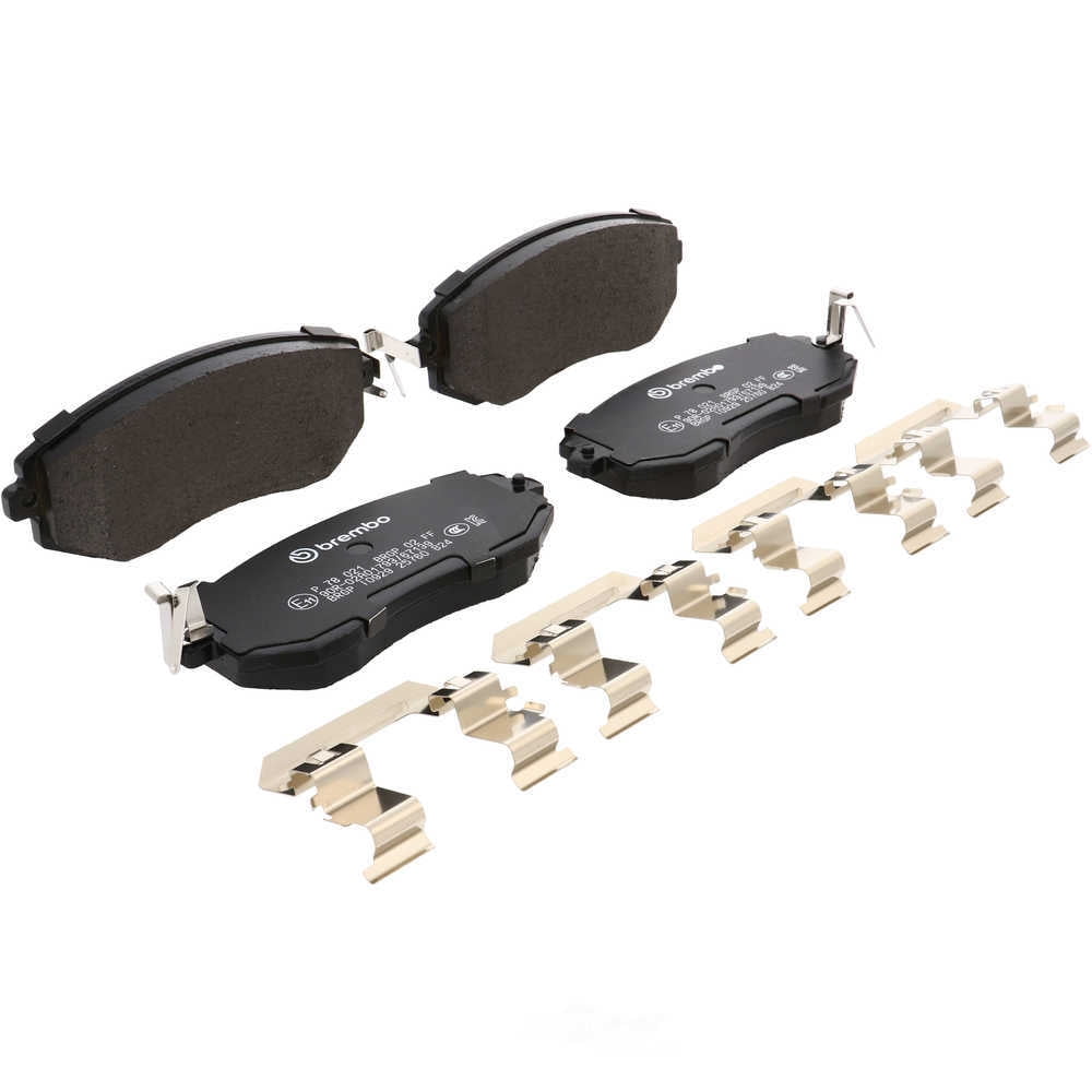 Brembo P78021 PRIME Low-Met Brake Pad Set