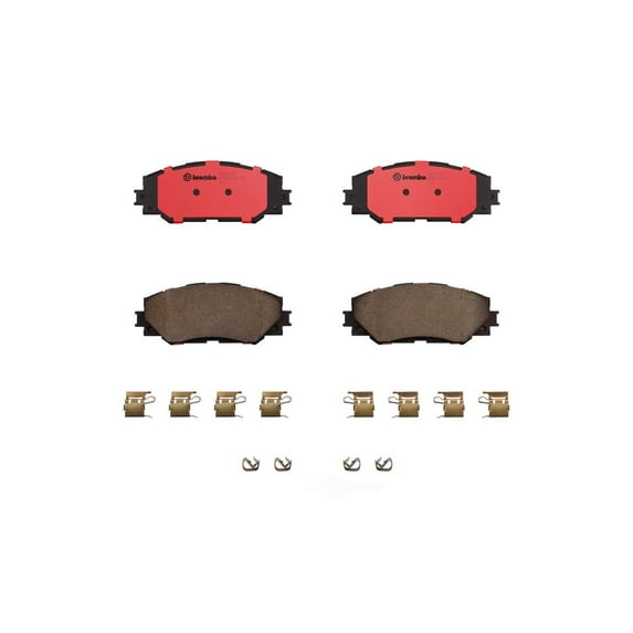 Brembo P83082N NAO BRAKE PADS Fits select: 2014-2017 TOYOTA RAV4 LE, 2011 TOYOTA RAV4 LIMITED