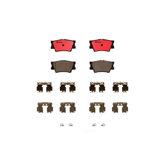 Brembo P83089N Premium NAO Ceramic OE Equivalent Pad