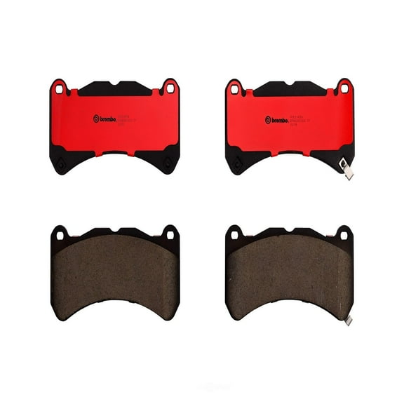 Brembo P83146N NAO BRAKE PADS Fits select: 2008-2009 LEXUS IS-F, 2010-2014 LEXUS IS F