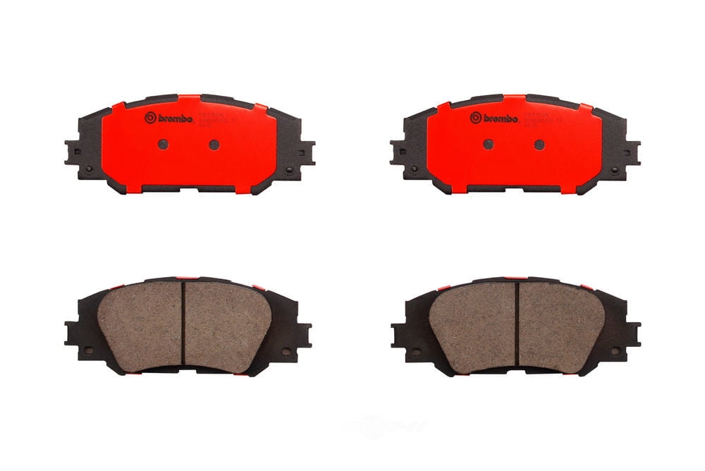 Brembo P83155N NAO BRAKE PADS Fits select: 2014-2016 TOYOTA COROLLA L/LE/LE PLUS/PREMIUM/S/S PLUS/PREMIUM, 2017 TOYOTA COROLLA L/LE/XLE/SE/XSE
