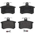 thumbnail image 1 of Brembo 88-92 Audi 80 Premium Low-Met OE Equivalent Pad - Rear, 1 of 1