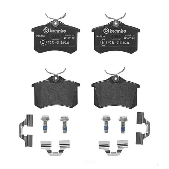 Brembo P85020 Premium Low-Met OE Equivalent Pad