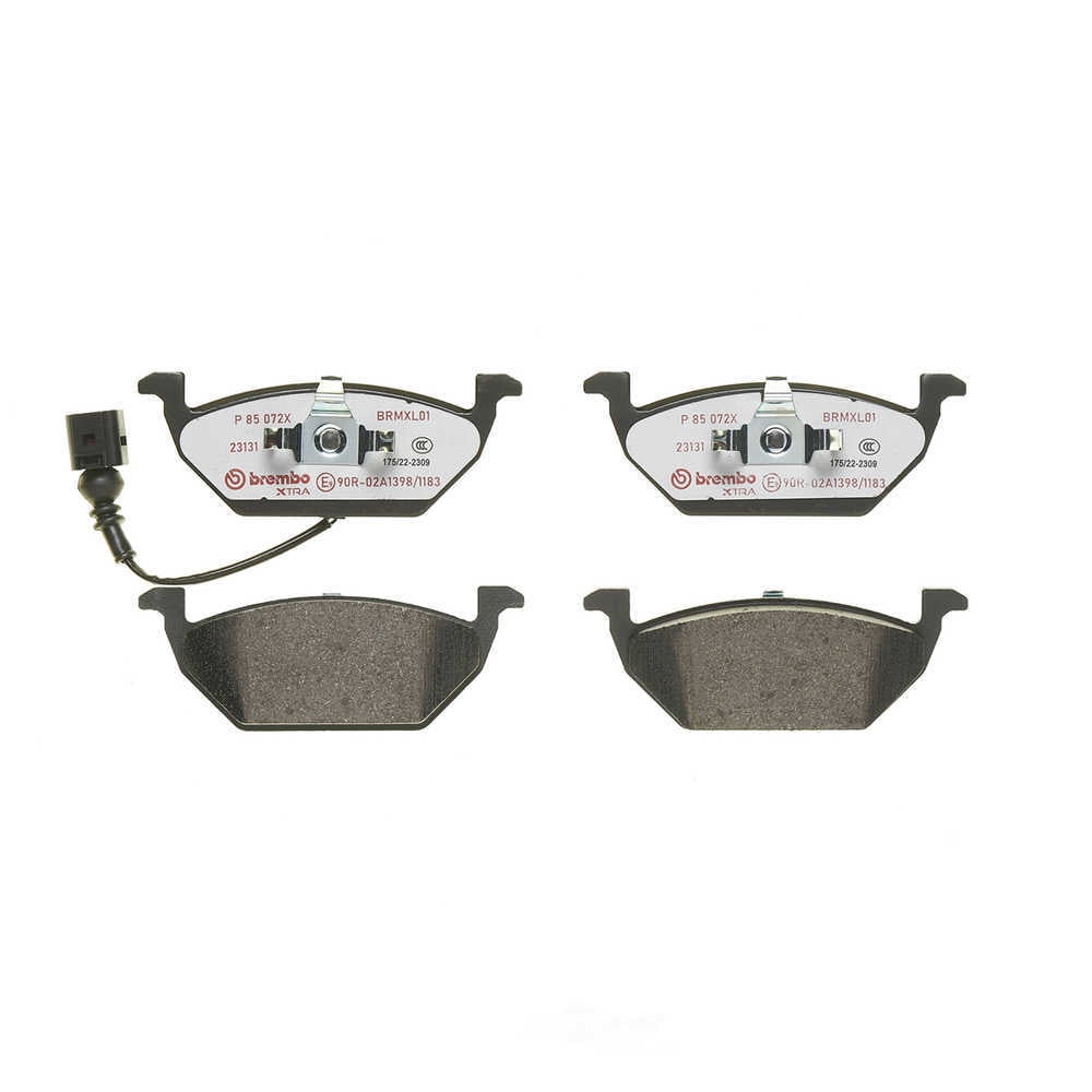 Brembo P85072X XTRA Low-Met Disc Brake Pad Set