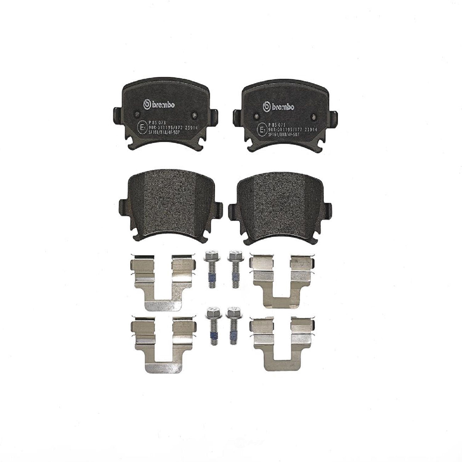 Brembo P85073 Premium Low-Met OE Equivalent Pad