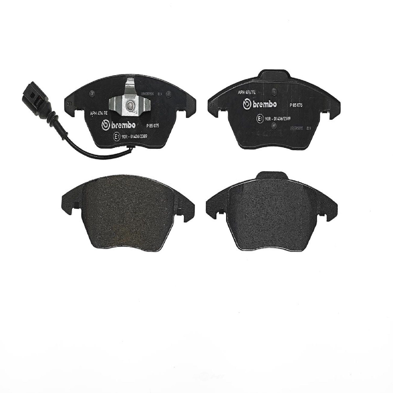 Brembo P85075 Premium Low-Met OE Equivalent Pad
