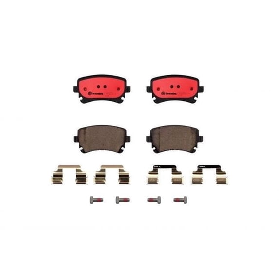 Brembo P85076N Disc Brake Pad Set for 2005-2011 Audi A6 Quattro - Rear
