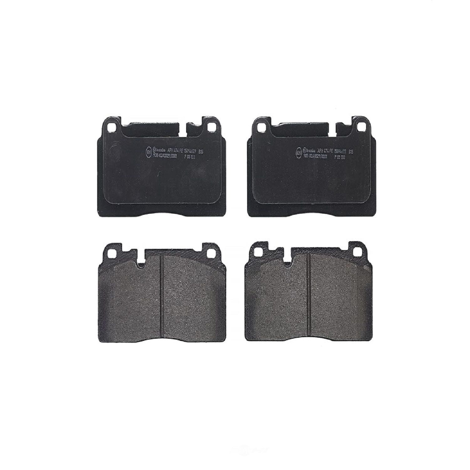 Brembo P85133 Premium Low-Met OE Equivalent Pad