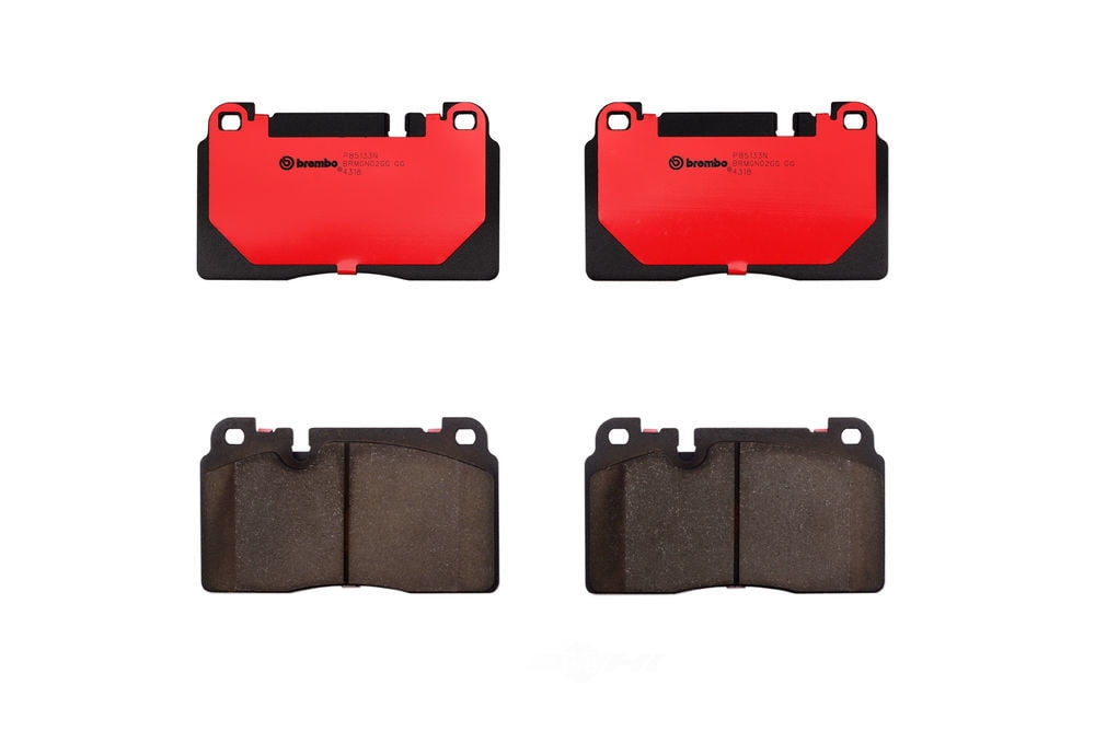 Brembo P85133N NAO BRAKE PADS Fits select: 2017 AUDI Q5 PREMIUM PLUS S-LINE, 2015-2016 AUDI Q5 PREMIUM