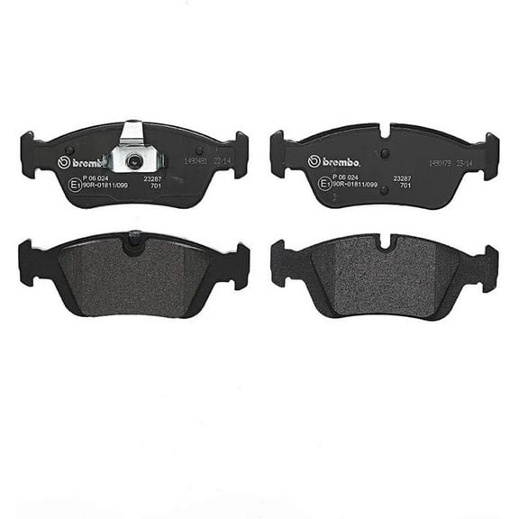 Brembo Rear Low Met Brake Pad Set for BMW E46 3-Series E85 323i 325Ci 325xi Z4
