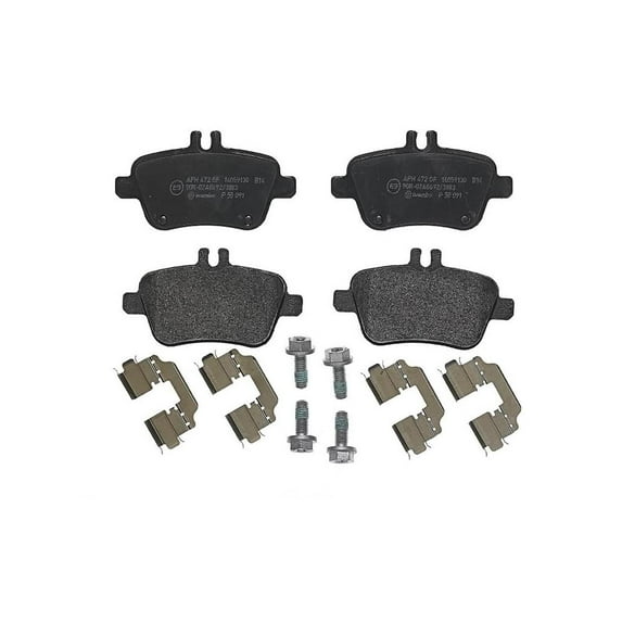 Brembo Rear Low Met Brake Pad Set for Mercedes C117 X156 R172 CLA GLA SLK Class