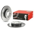 thumbnail image 1 of Brembo Xtra Rear Left or Right Drilled 240mm Brake Disc Rotor for Fiat 500 12-19, 1 of 6